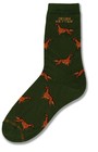 Irish Setter Poses Sock