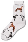 Great Dane Poses Sock