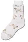 Wheaten Terrier Poses Sock
