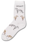 Whippet Poses Sock