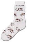 Pekingese Poses Sock