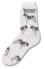 Norwegian Elkhound Poses Sock