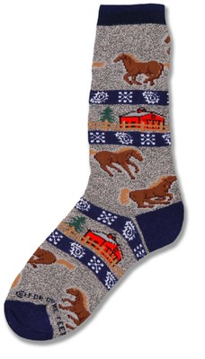 Country Horse Sock