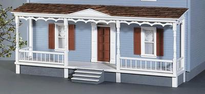 30 Inch Dollhouse Gingerbread Porch Kit