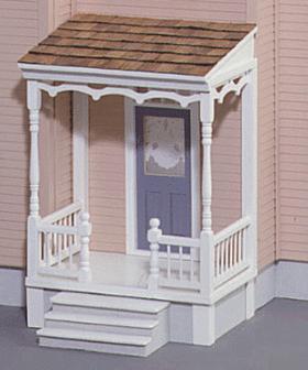 8 Inch Dollhouse Gingerbread Porch Kit