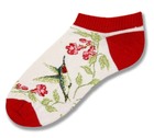 Garden Hummingbird No Show Sock