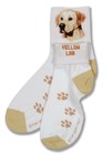 Yellow Lab Head Sock