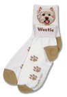 West Highland Terrier Sock