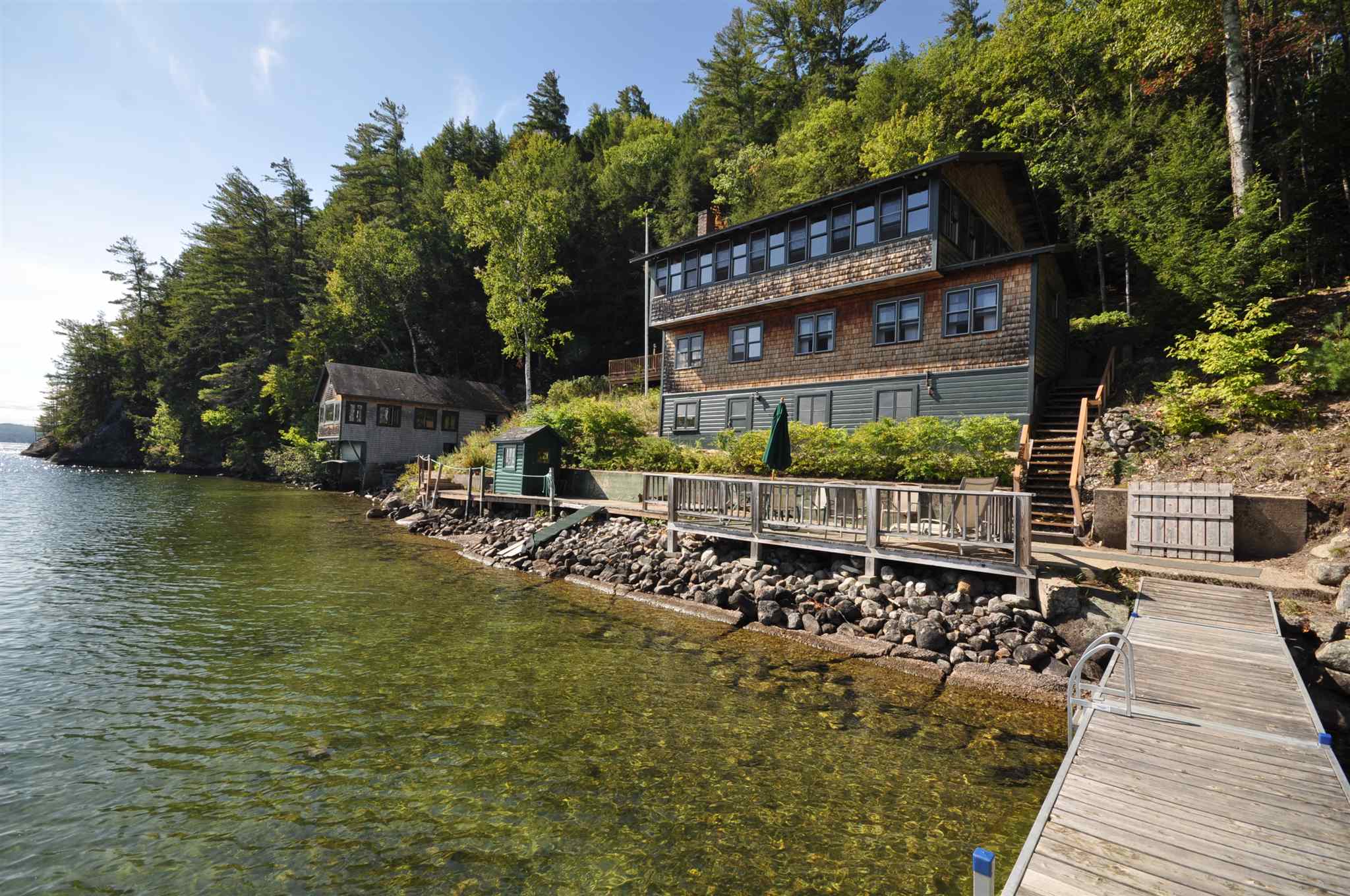 Newfound Lake Waterfront Property for Sale Bel Casa Realty