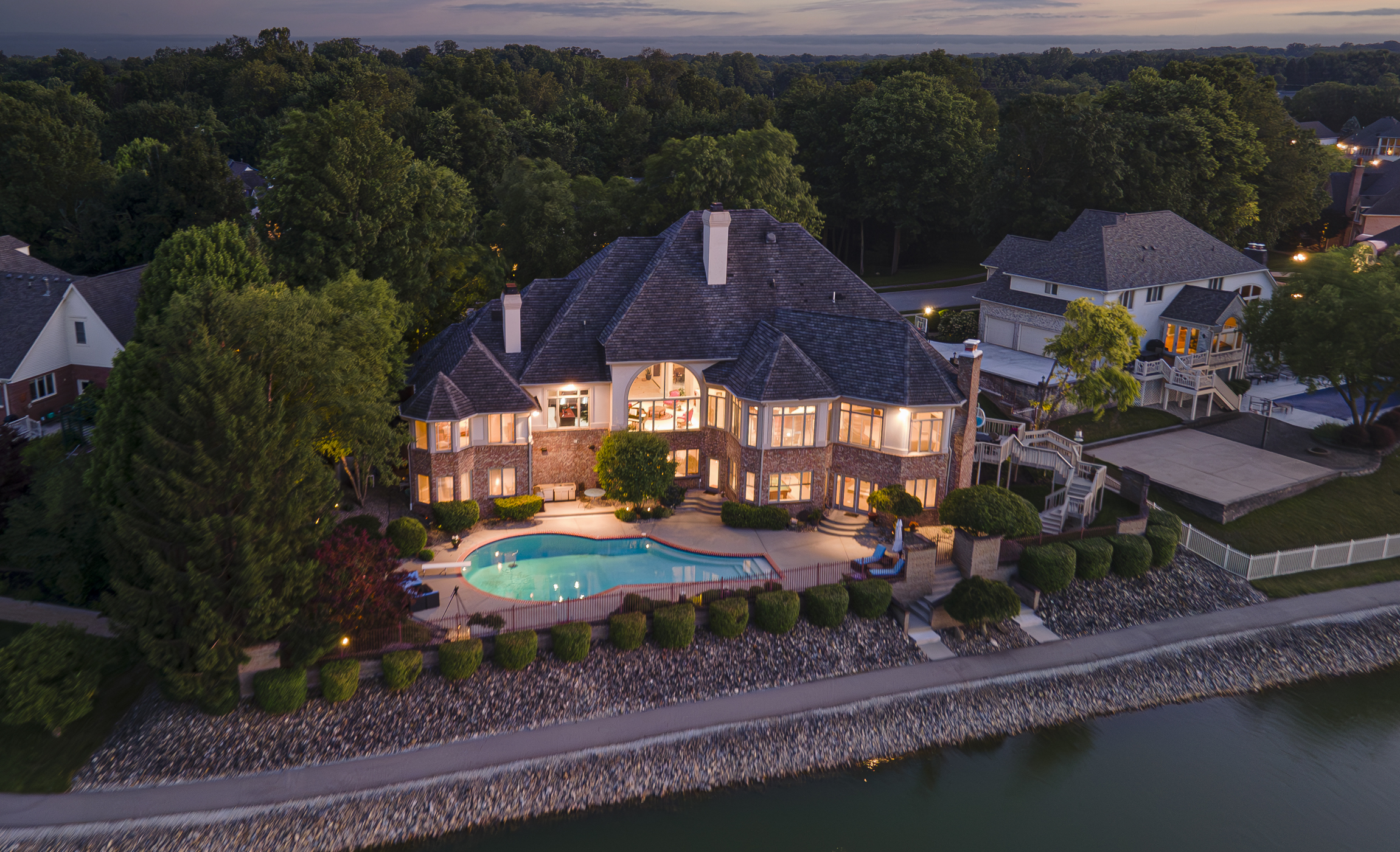 Waterfront Homes for Sale in Carmel IN